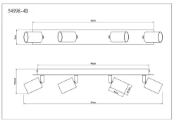 Sale Wand-/Deckenspot LILIANA Spotserien