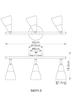 Clearance Wand-/Deckenspot MUBBY Spotserien