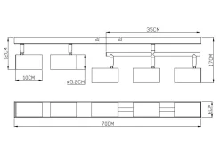 Hot Wand-/Deckenspot ROBBY Spotserien