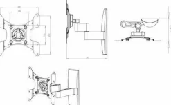 Hot Wandhalterung TS 3 Tv- & Mediamöbel|Tv - & Mediamöbel