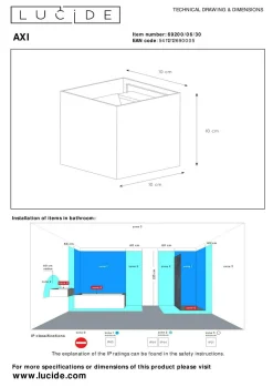 Sale Wandleuchte AXI Wandleuchten