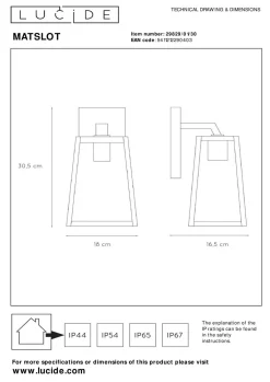 New Wandleuchte MATSLOT Wandleuchten