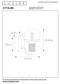 Discount Wandleuchte OTTELIEN Wandleuchten