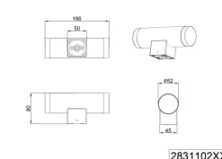 Online Wandleuchte RAY Wandleuchten