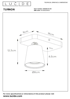 Sale Wandleuchte TURNON Wandleuchten