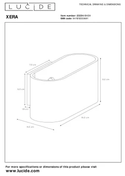 Outlet Wandleuchte XERA Wandleuchten