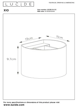 Wandleuchte XIO Wandleuchten