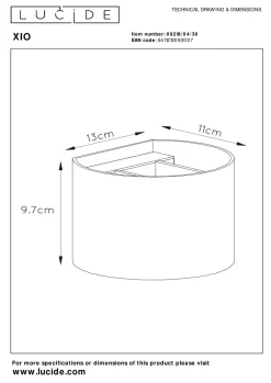 Sale Wandleuchte XIO Wandleuchten