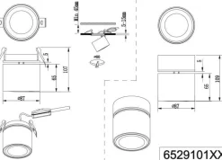 Wandspot TAURUS Spotserien|Spotserien
