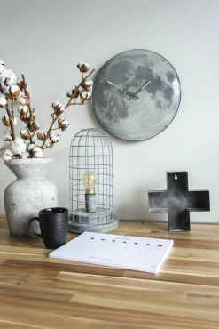 New Wanduhr BLUE MOON DOME Uhren