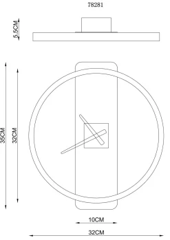 New Wanduhr SUSSY Uhren