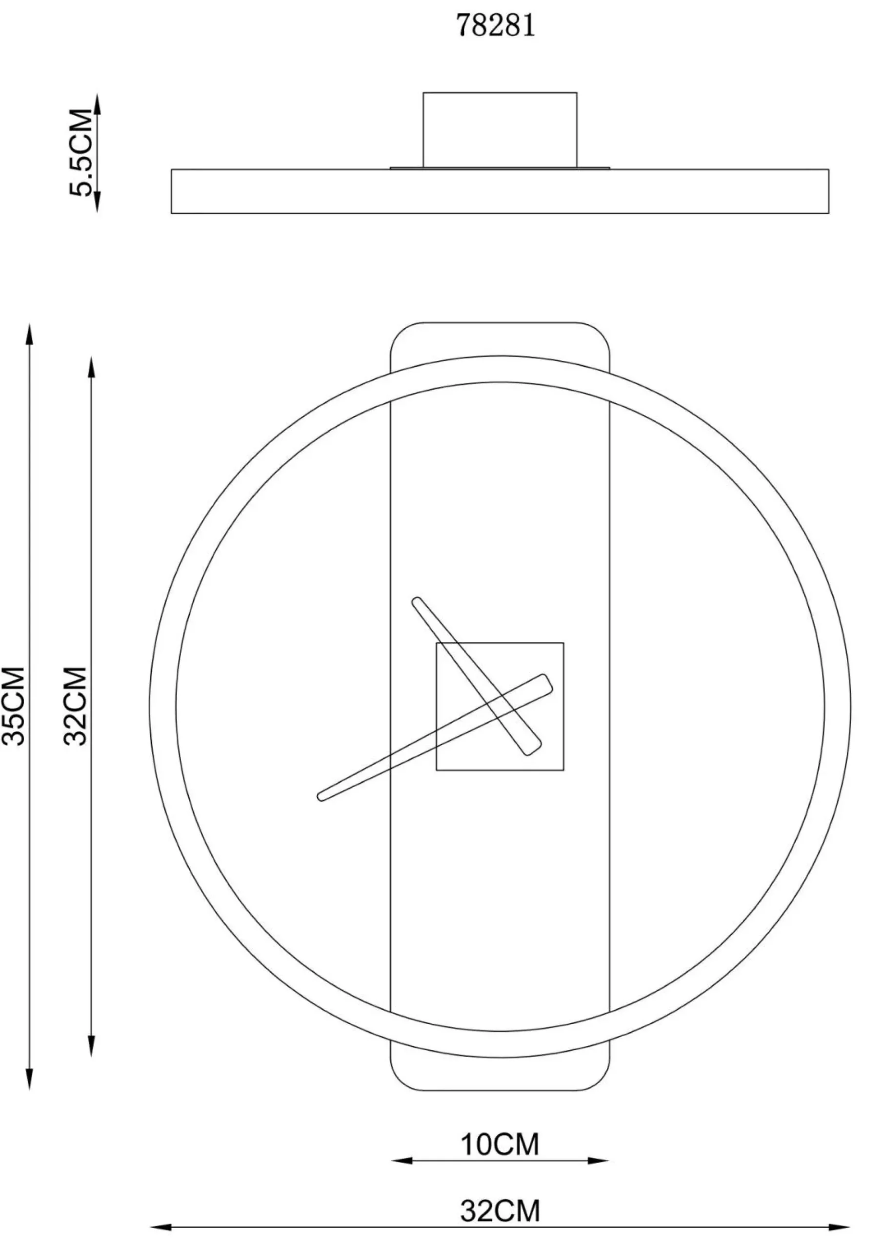 New Wanduhr SUSSY Uhren