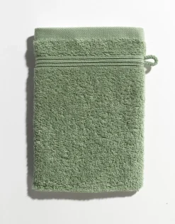 Clearance Waschhandschuh SAPHIR grün Waschhandschuhe