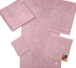 Clearance Waschhandschuh VITA altrosa Waschhandschuhe