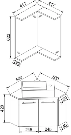 Sale Waschplatz VILOSA Waschplätze|Waschtische