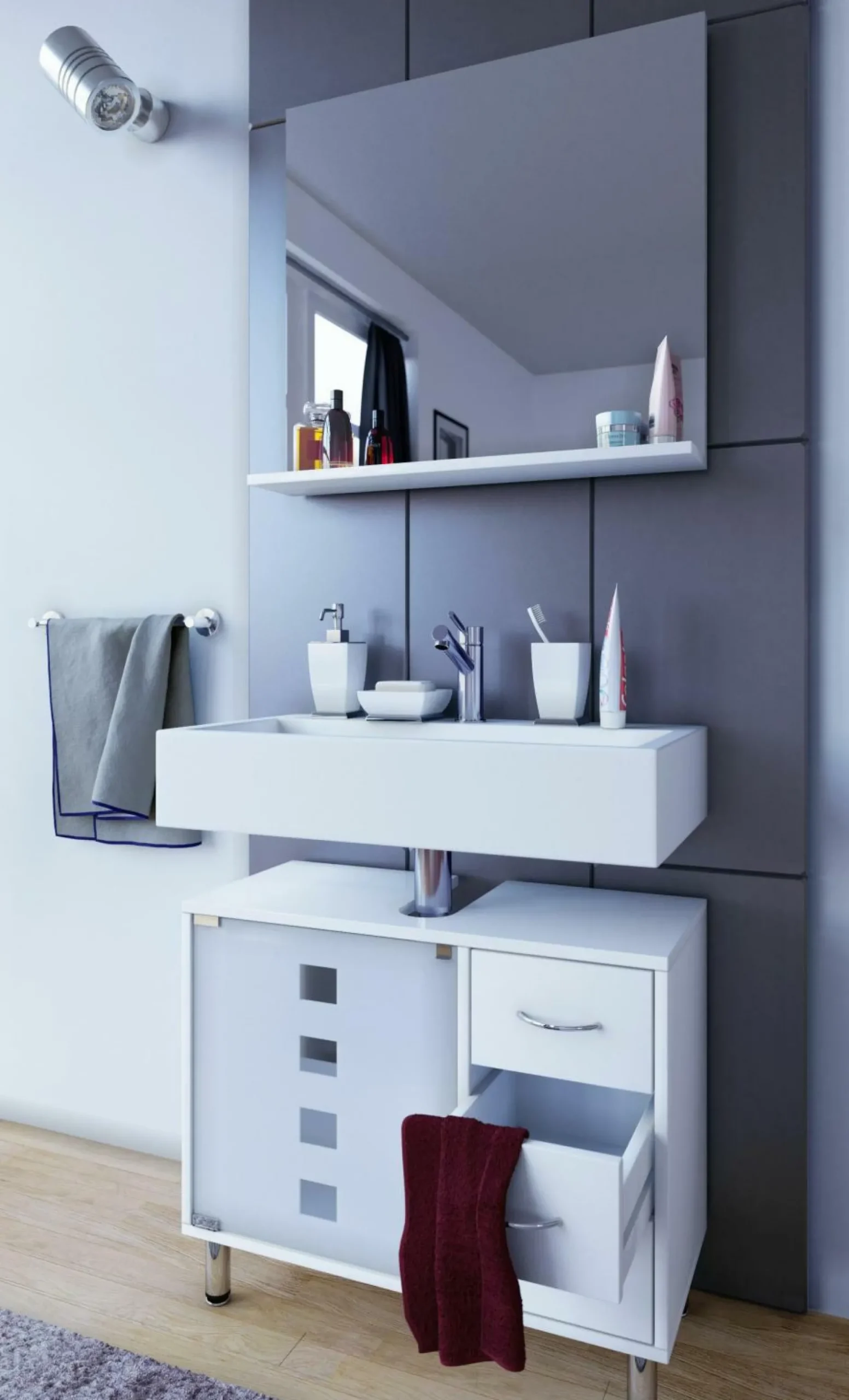 Sale Waschtischunterschrank Darola Waschbeckenunterschränke|Waschbeckenunterschränke