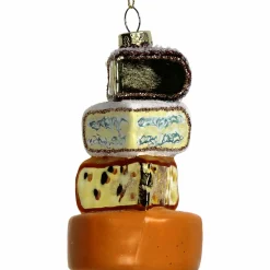 Best Weihnachtskugel CHEESE Baumschmuck