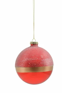 New Weihnachtskugel GOLDEN STRIPE Santa'S Village