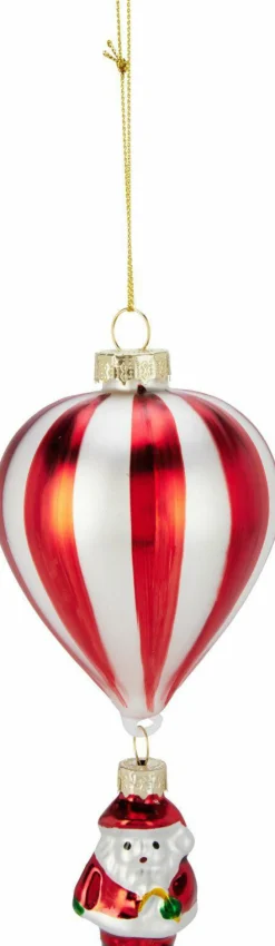 Weihnachtskugel HEIßLUFTBALLON Baumschmuck