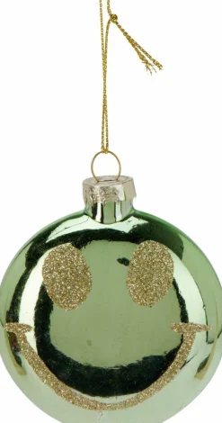Outlet Weihnachtskugel SMILEY Baumschmuck