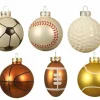 Discount Weihnachtskugel SPORTSBALL Baumschmuck