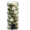 Outlet Weihnachtskugel-Box BIG GREEN MIX Baumschmuck|Dosen & Boxen