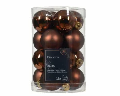 Outlet Weihnachtskugel-Box ESPRESSOBRAUN Baumschmuck|Dosen & Boxen