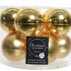Outlet Weihnachtskugel-Box HELL GOLD Baumschmuck|Dosen & Boxen
