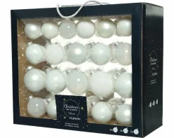 New Weihnachtskugel-Box MAXI WINTERWEISS Baumschmuck|Dosen & Boxen