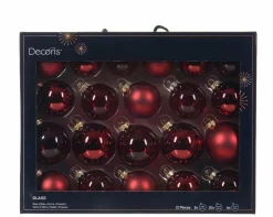 Best Weihnachtskugel-Box MIDI OCHSENBLUT Baumschmuck|Dosen & Boxen