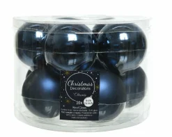 Weihnachtskugel-Box NACHTBLAU Baumschmuck|Dosen & Boxen