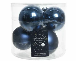 Online Weihnachtskugel-Box NACHTBLAU Baumschmuck|Dosen & Boxen