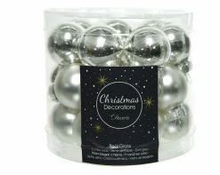 Discount Weihnachtskugel-Box SILBER Baumschmuck|Dosen & Boxen