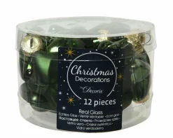 Best Weihnachtskugel-Box Sterne PINIENGRÜN Weihnachtsdekoration|Baumschmuck