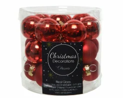 New Weihnachtskugel-Box WEIHNACHTSROT Baumschmuck|Dosen & Boxen