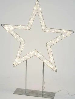 Weihnachtsstern LED auf Ständer Weihnachtsbeleuchtung|Weihnachtsdekoration