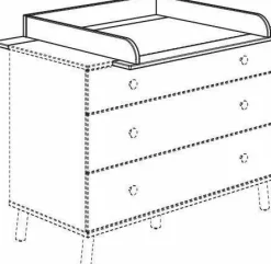 Best Wickelaufsatz YLVIE Kommoden