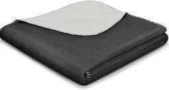 Best Wohndecke BASIC anthr.-silber Decken|Decken & Kissen