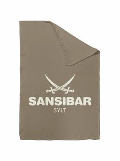 Best Wohndecke taupe/weiß Decken|Decken & Kissen