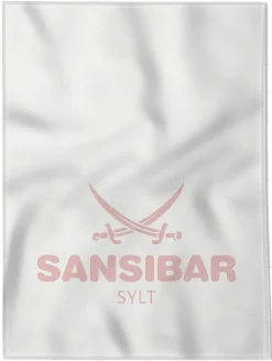 Outlet Wohndecke weiß/pink Decken|Decken & Kissen