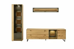 Discount Wohnkombination ASSINI Wohnwände|Wohnwände