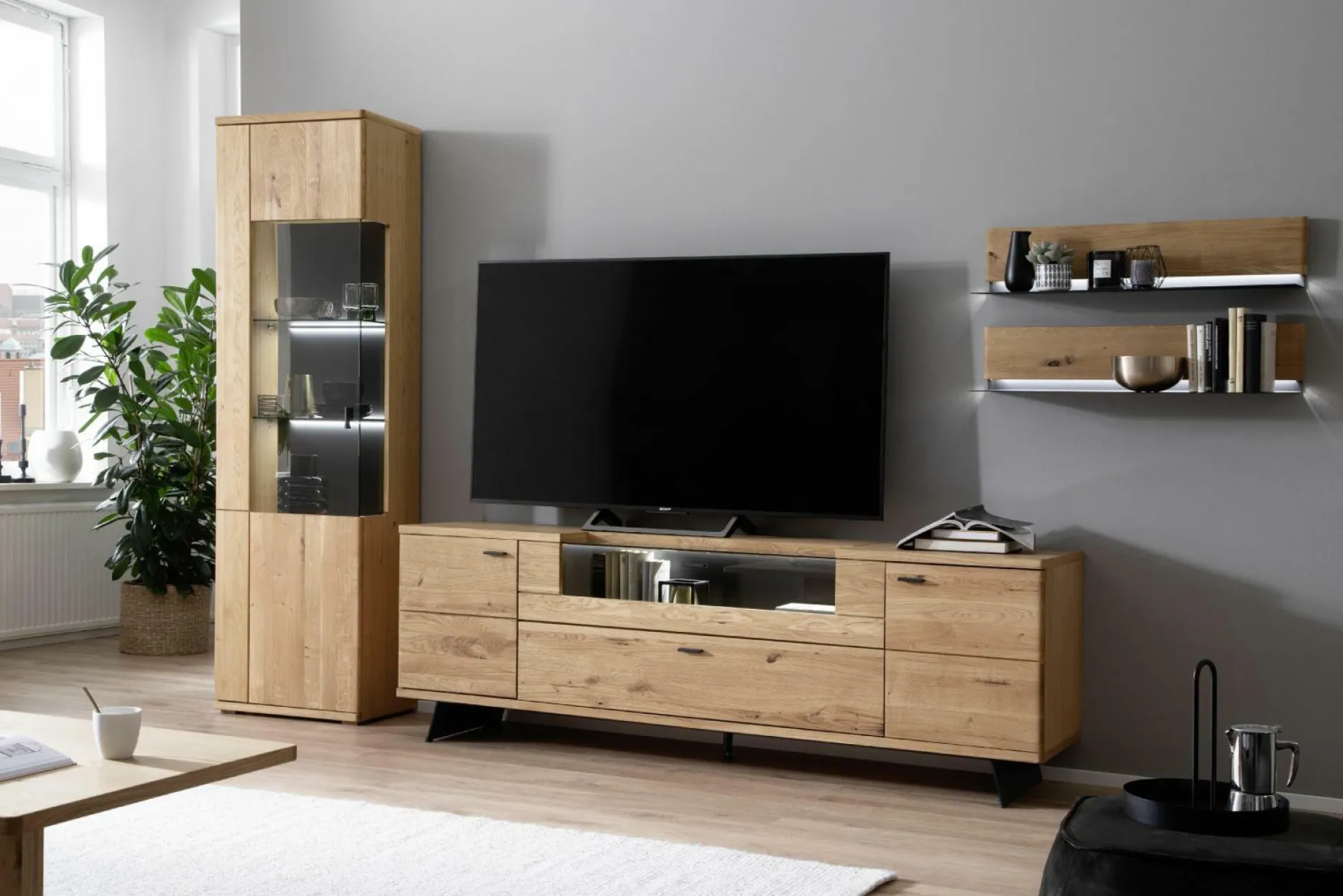 Wohnkombination BREST Wohnwände|Wohnwände