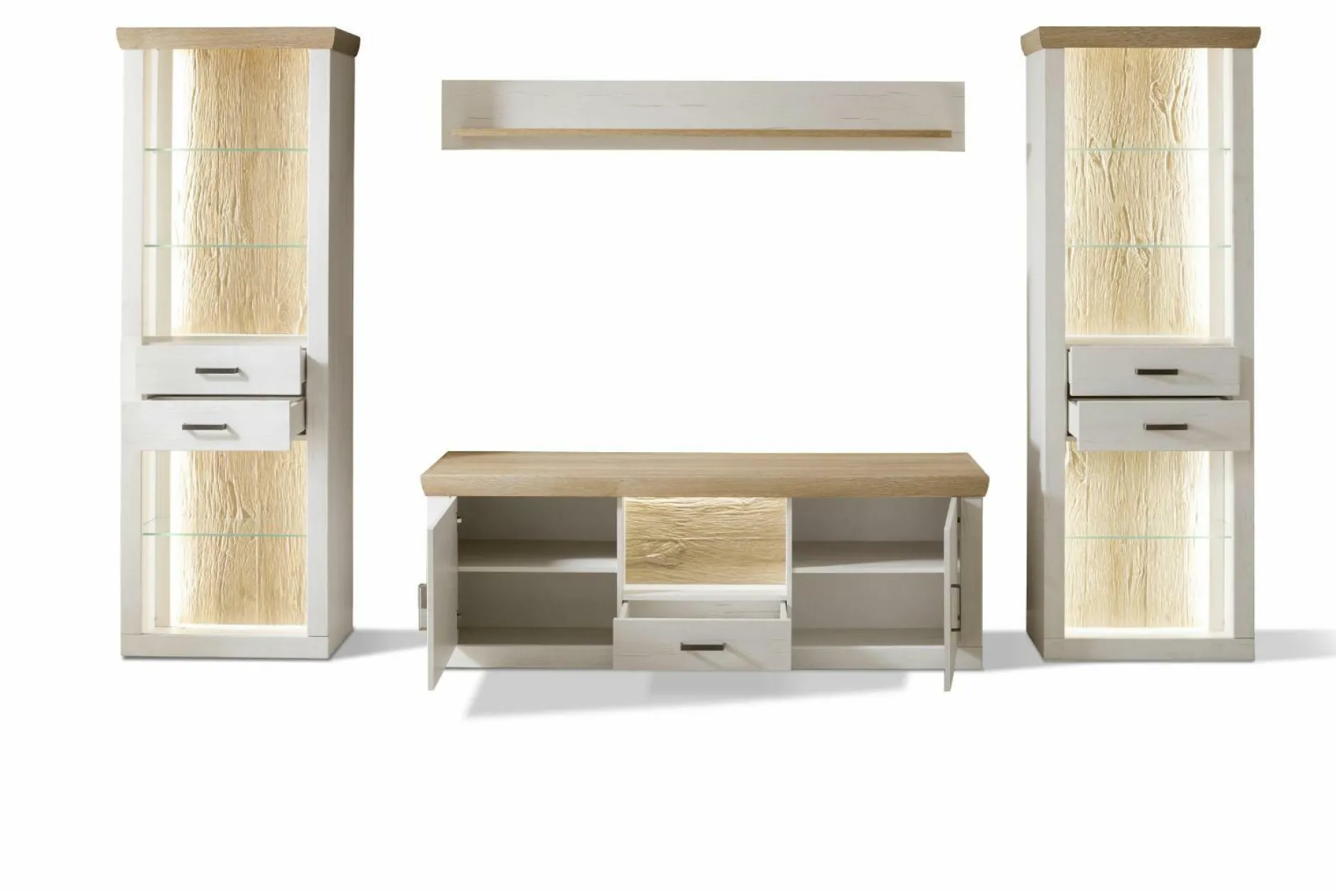 Best Wohnkombination MADRID Wohnwände|Wohnwände