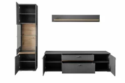 Outlet Wohnkombination MARSALLA Wohnwände|Wohnwände