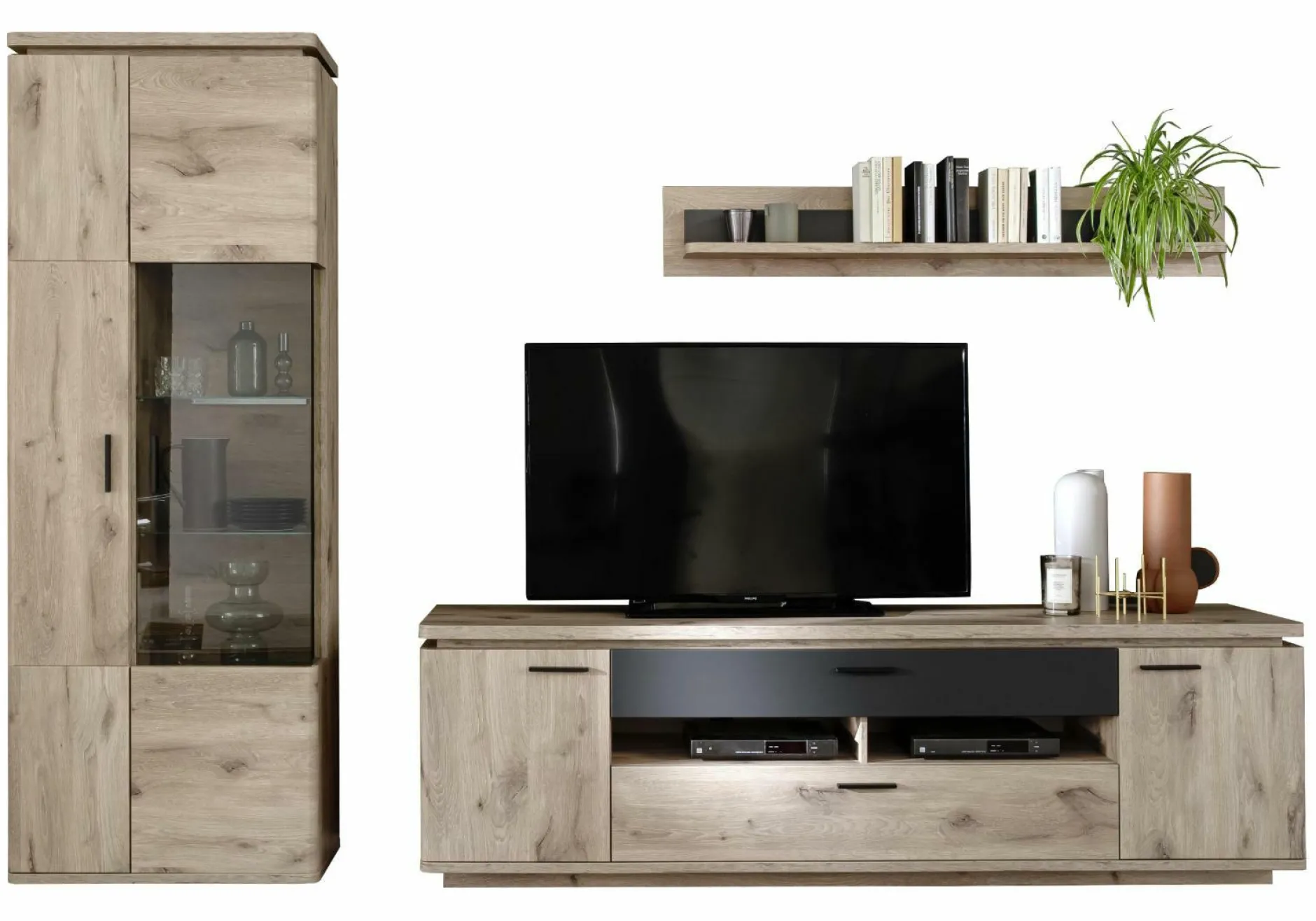 Outlet Wohnkombination MODENA Wohnwände|Wohnwände