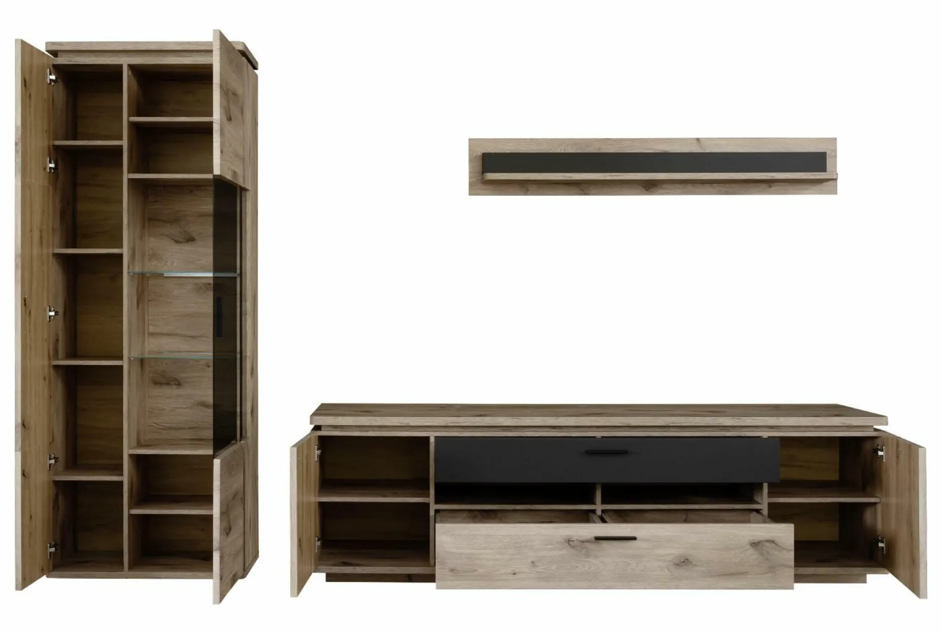 Outlet Wohnkombination MODENA Wohnwände|Wohnwände