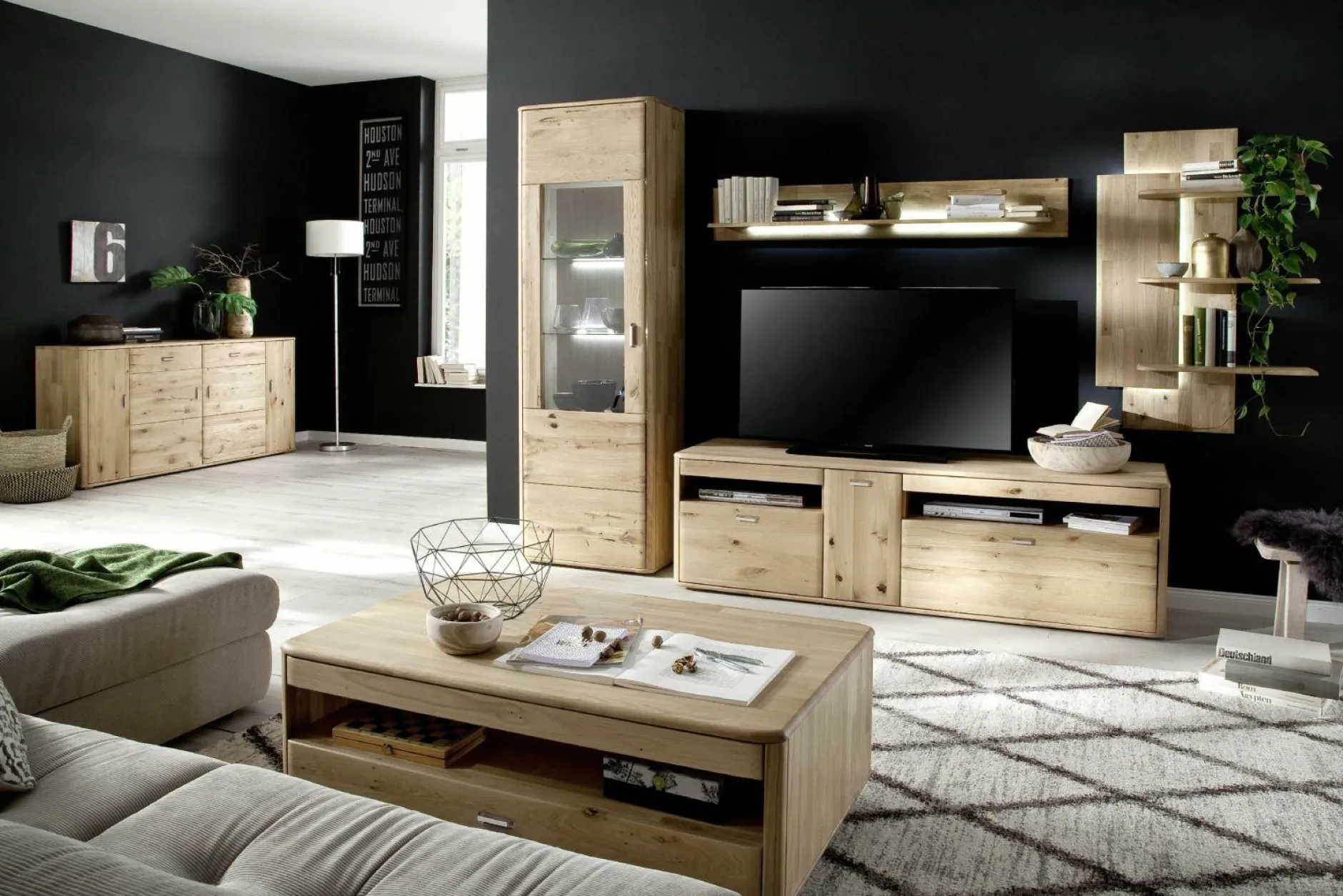 Wohnkombination RAVELLO Wohnwände|Wohnwände