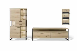 Outlet Wohnkombination SALERNO Wohnwände|Wohnwände