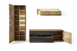 Outlet Wohnkombination VALENCIA Wohnwände|Wohnwände