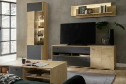 Outlet Wohnkombination VALENCIA Wohnwände|Wohnwände